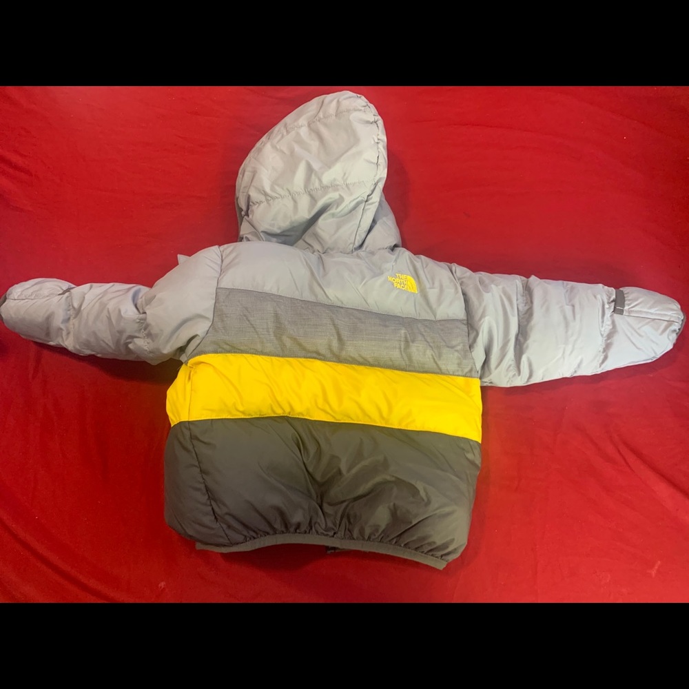 North Face Hooded Puffer Jacket, Baby Boys USED